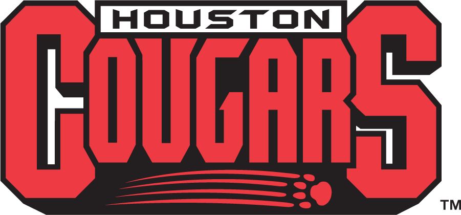 Houston Cougars 1996-2003 Wordmark Logo v2 iron on transfers for clothing